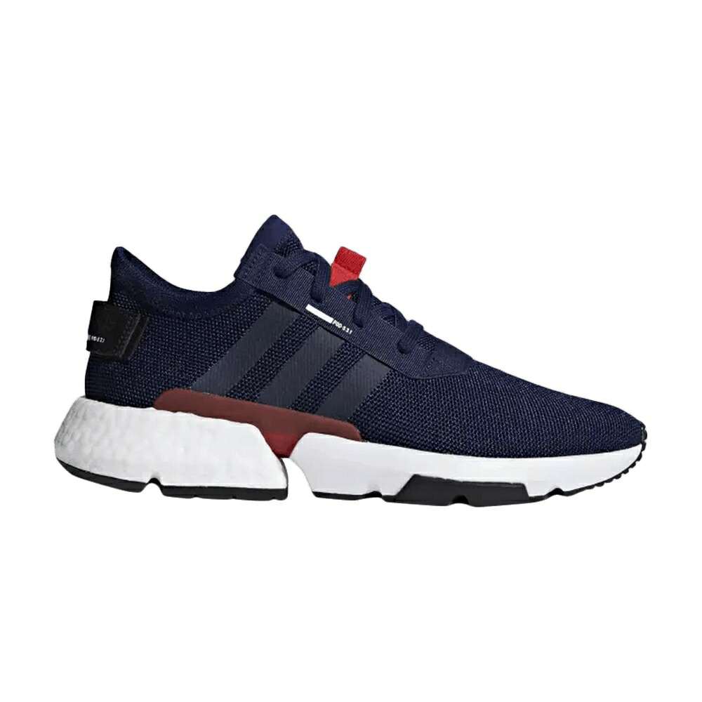 アディダス 青味 青味 赤 赤いこと P.O.D. S3.1 \u0027BLUE\u0027 スニーカー メンズ ADIDAS / BLUE BLUE RED