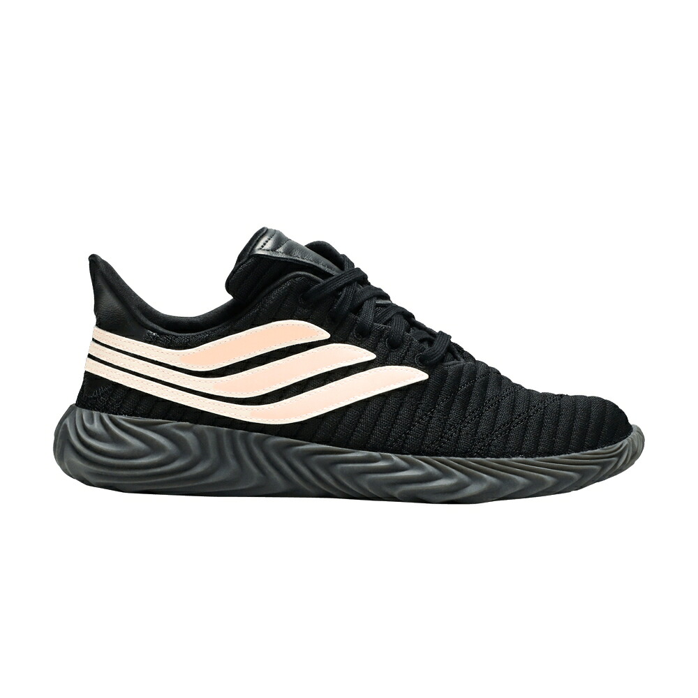 アディダス コア 黒色 ブラック 'CHALK CORAL' スニーカー メンズ ADIDAS SOBAKOV / CORE BLACK CHALK CORAL CORE