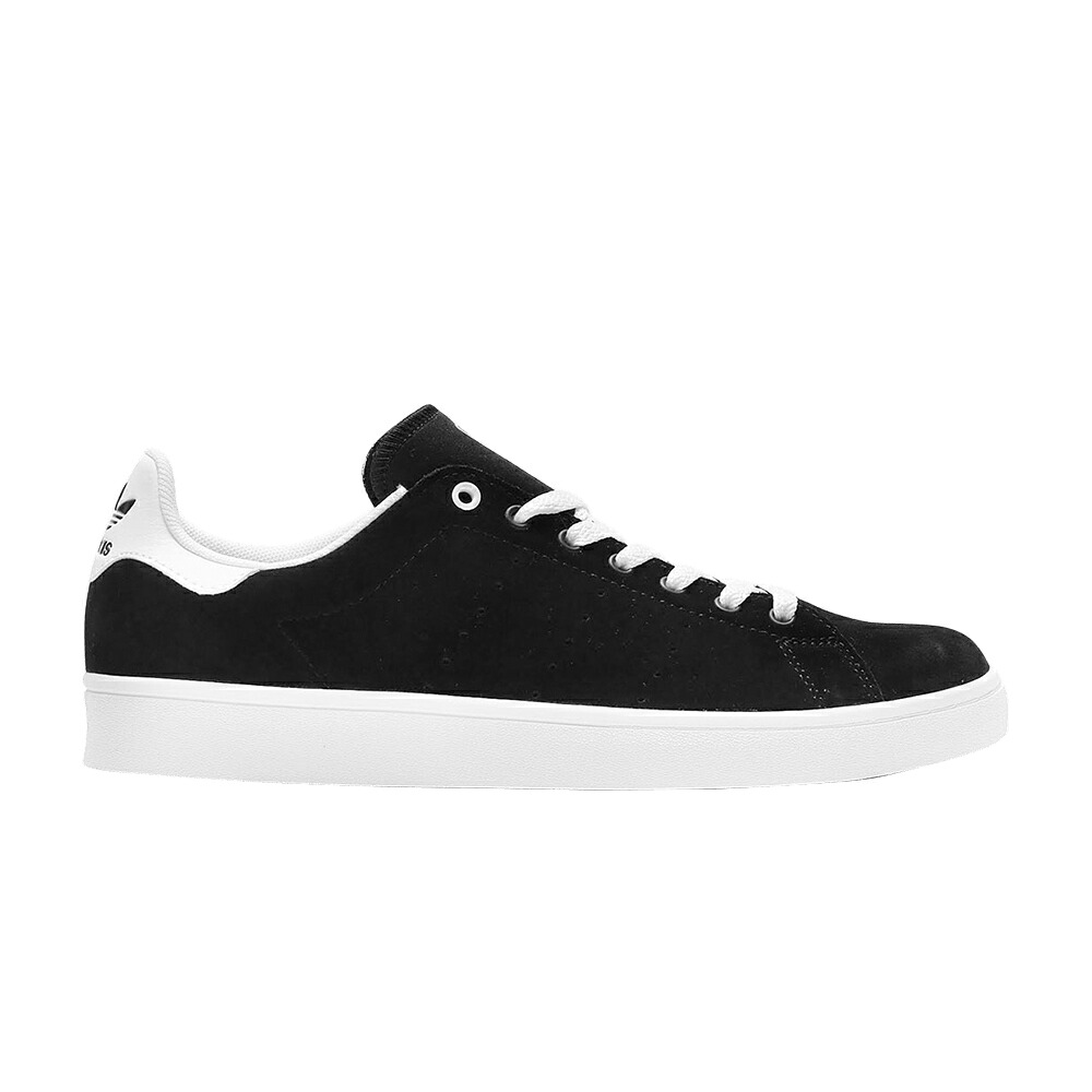アディダス 黒色 ブラック 白色 ホワイト スタンスミス スニーカー メンズ ADIDAS STAN SMITH VULC / BLACK BLACK WHITE｜スニケス
