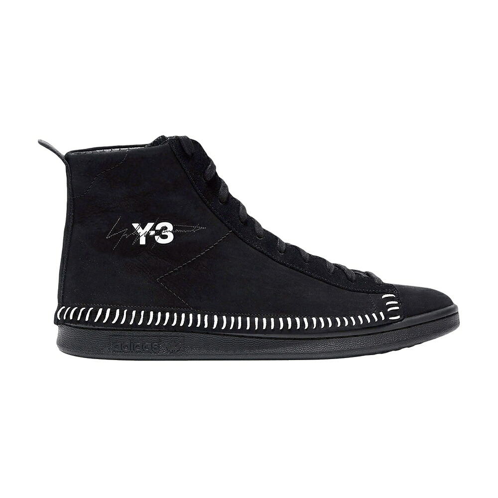 アディダス ご機嫌 黒いこと 黒いこと 白いこと 白いこと スニーカー メンズ ADIDAS Y-3 BYNDER HIGH / BLACK BLACK FOOTWEAR WHITE