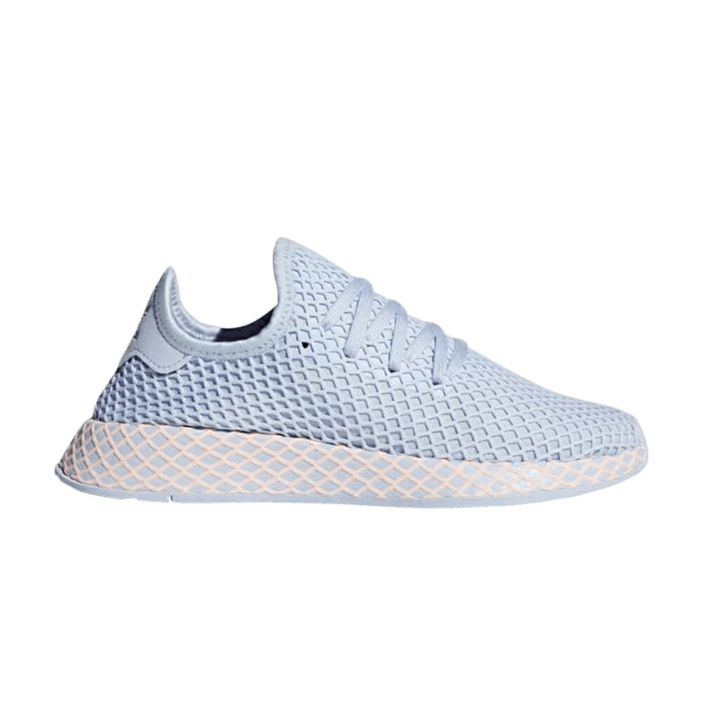 アディダス 青み 青色 橙 オレンジ色 \u0027AERO BLUE\u0027 スニーカー レディース ADIDAS WMNS DEERUPT / AERO BLUE AERO BLUE CLEAR ORANGE