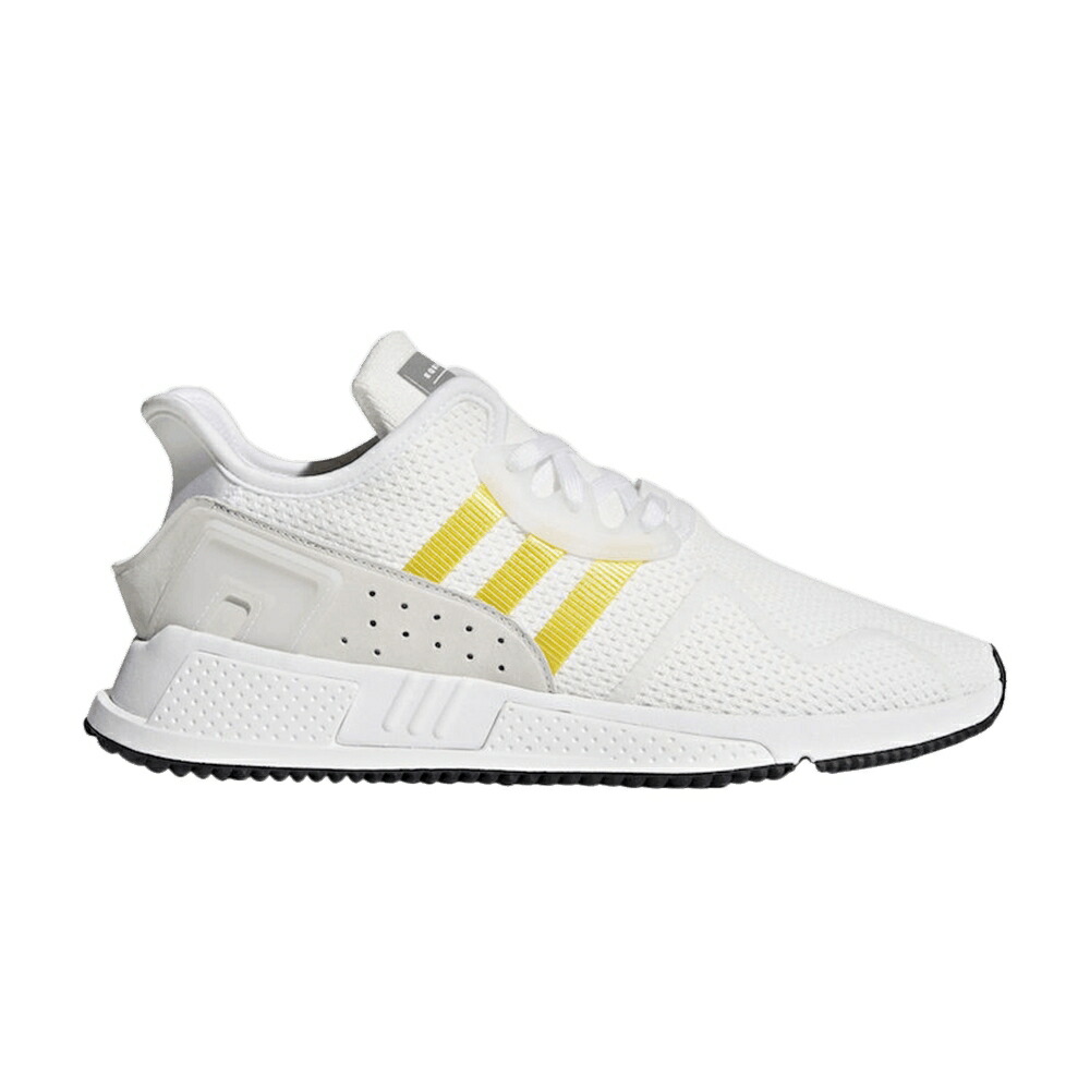 アディダス 白色 ホワイト 黄色 イエロー 銀色 シルバー YELLOW WHITE スニーカー メンズ ADIDAS EQT CUSHION ADV STRIPES / WHITE EQT YELLOW SILVER METALLIC