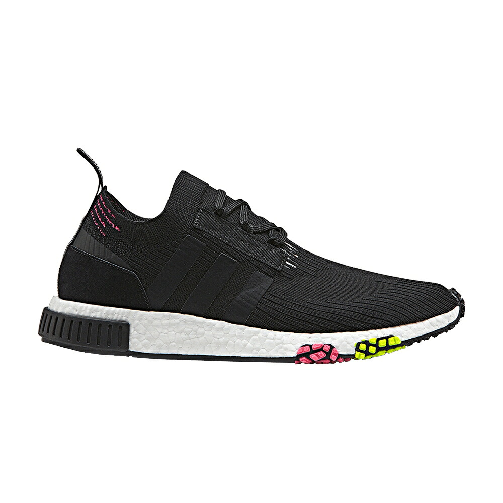 アディダス 黒いこと 黒いこと サクラ色 NMD_RACER \u0027BLACK\u0027 スニーカー メンズ ADIDAS PRIMEKNIT / BLACK BLACK SOLAR PINK