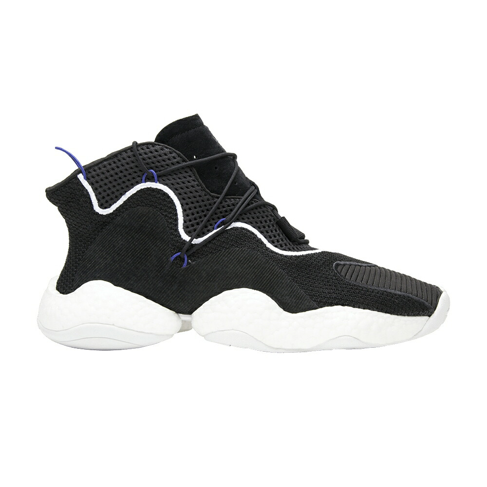 アディダス クレイジー 黒色 ブラック 白色 ホワイト BLACK WHITE スニーカー メンズ ADIDAS CRAZY BYW LVL 1 / BLACK WHITE