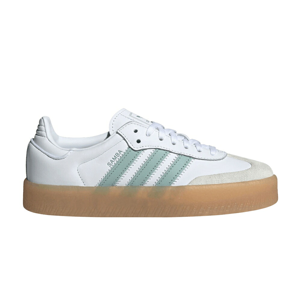 アディダス 白いこと 白いこと 青味 青み \u0027WHITE BLUE\u0027 スニーカー レディース ADIDAS WMNS SAMBAE WONDER / CLOUD WHITE WONDER BLUE OFF