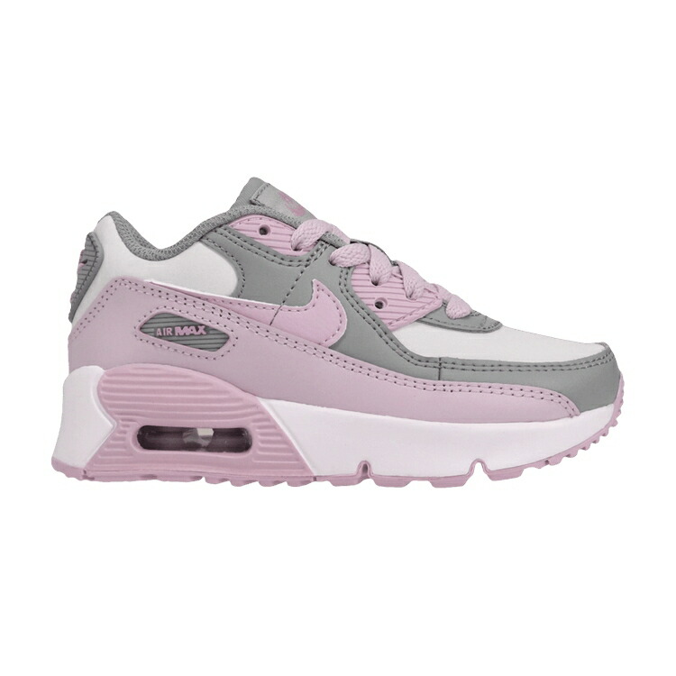 ナイキ マックス 灰色 ジュニア キッズ 'ICED エアマックス グレー LILAC' キッズファッション