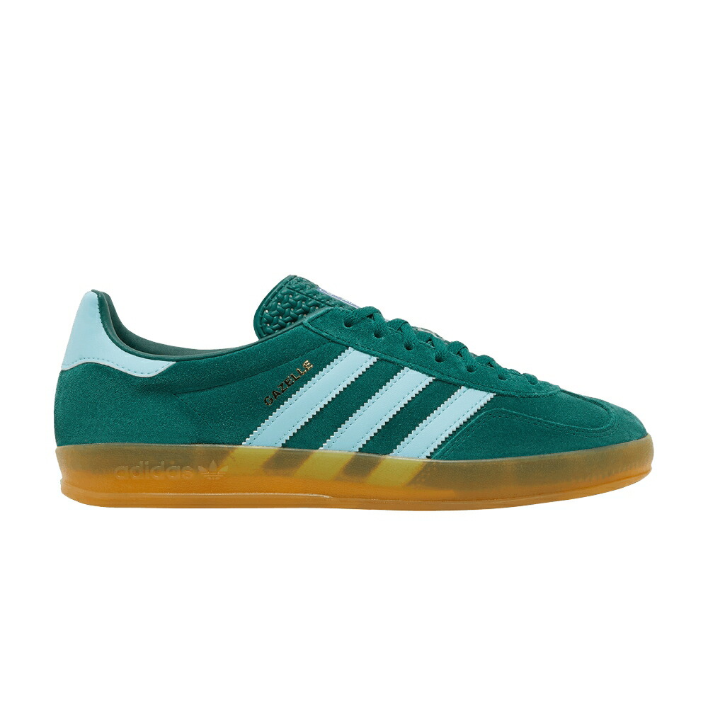 アディダス ガゼル 緑 緑であること 天の原 \u0027COLLEGIATE SKY\u0027 スニーカー メンズ ADIDAS GAZELLE GREEN HAZY / COLLEGIATE GREEN HAZY SKY 靴-メンズ靴-スニーカー