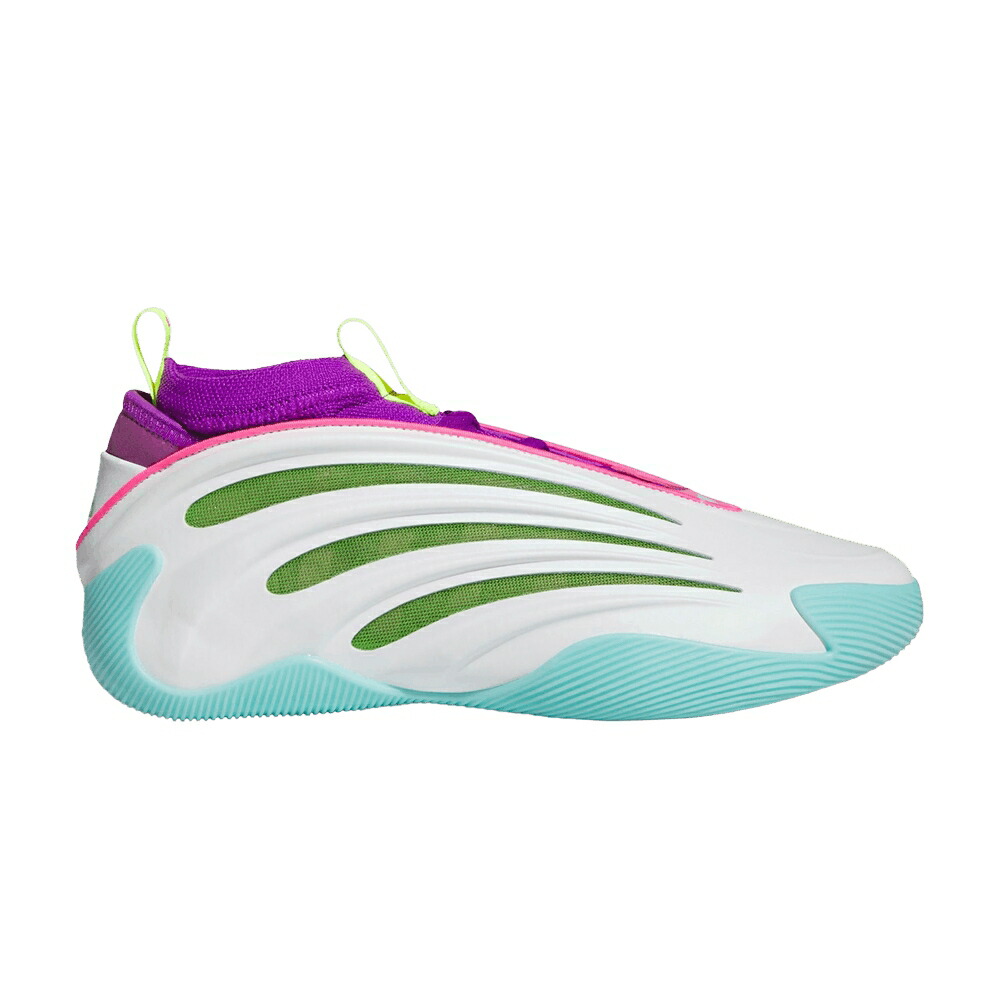 アディダス ハーデン 菩提樹 白いこと 白いこと VOL. \u0027WHITE PINK\u0027 スニーカー メンズ ADIDAS JALEN WILLIAMS X HARDEN 9 LUCID LIME / FOOTWEAR WHITE LUCID LIME LUCID
