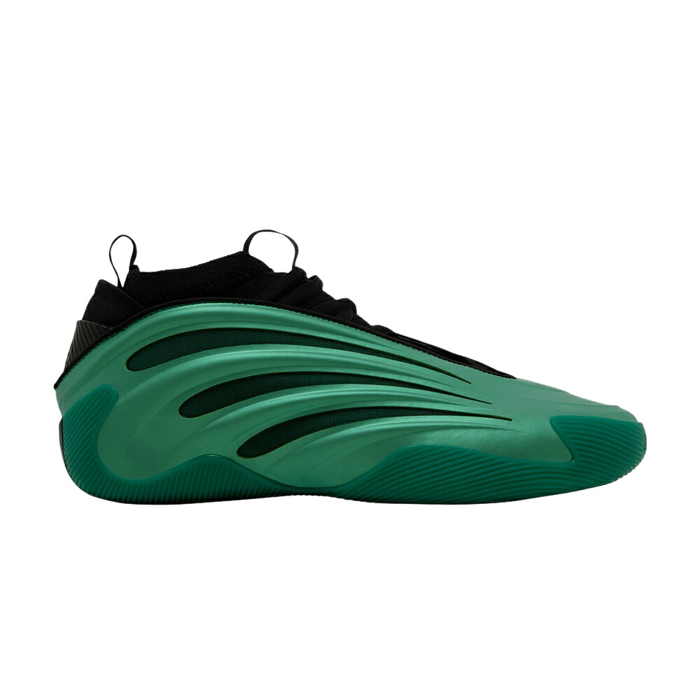 アディダス ハーデン コート 緑 グリーン コア 黒色 ブラック VOL. 'METAMORPHOSIS PACK' スニーカー メンズ ADIDAS HARDEN 9 / SEMI COURT GREEN CORE BLACK｜スニケス