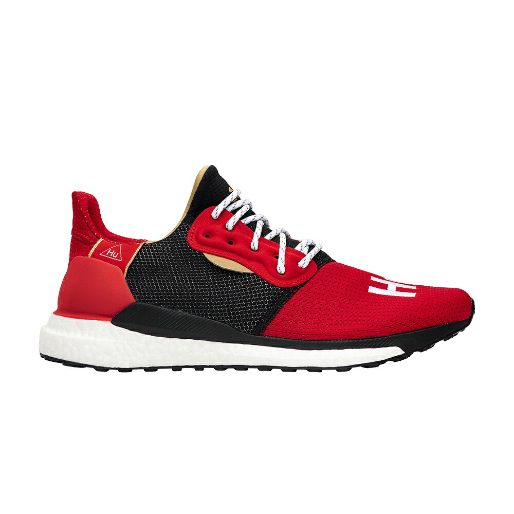 アディダス グライド 白いこと 白いこと 中核グループ \u0027CHINESE YEAR\u0027 スニーカー メンズ ADIDAS PHARRELL X SOLAR HU GLIDE ST NEW / SCARLET FOOTWEAR WHITE CORE