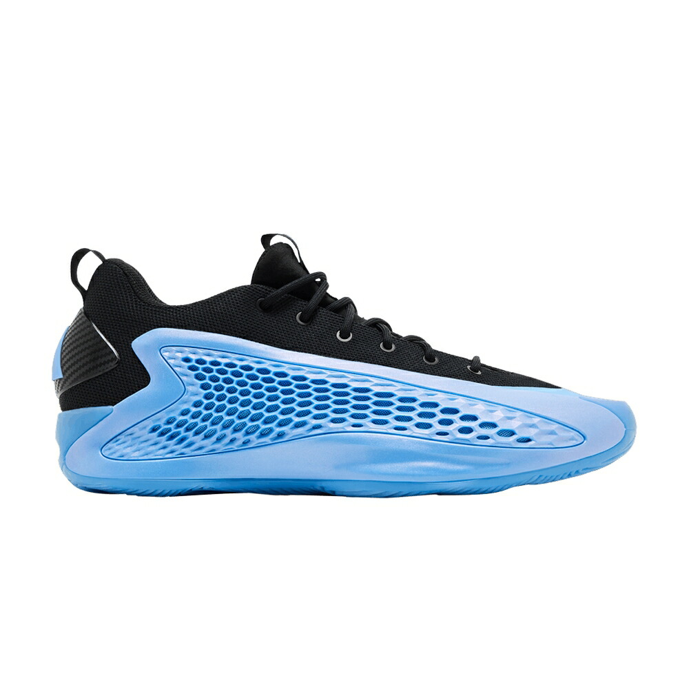 アディダス 青色 ブルー バースト コア 黒色 ブラック NICK GIFT スニーカー メンズ ADIDAS AE 1 LOW / BLUE BURST CORE BLACK BLUE BURST
