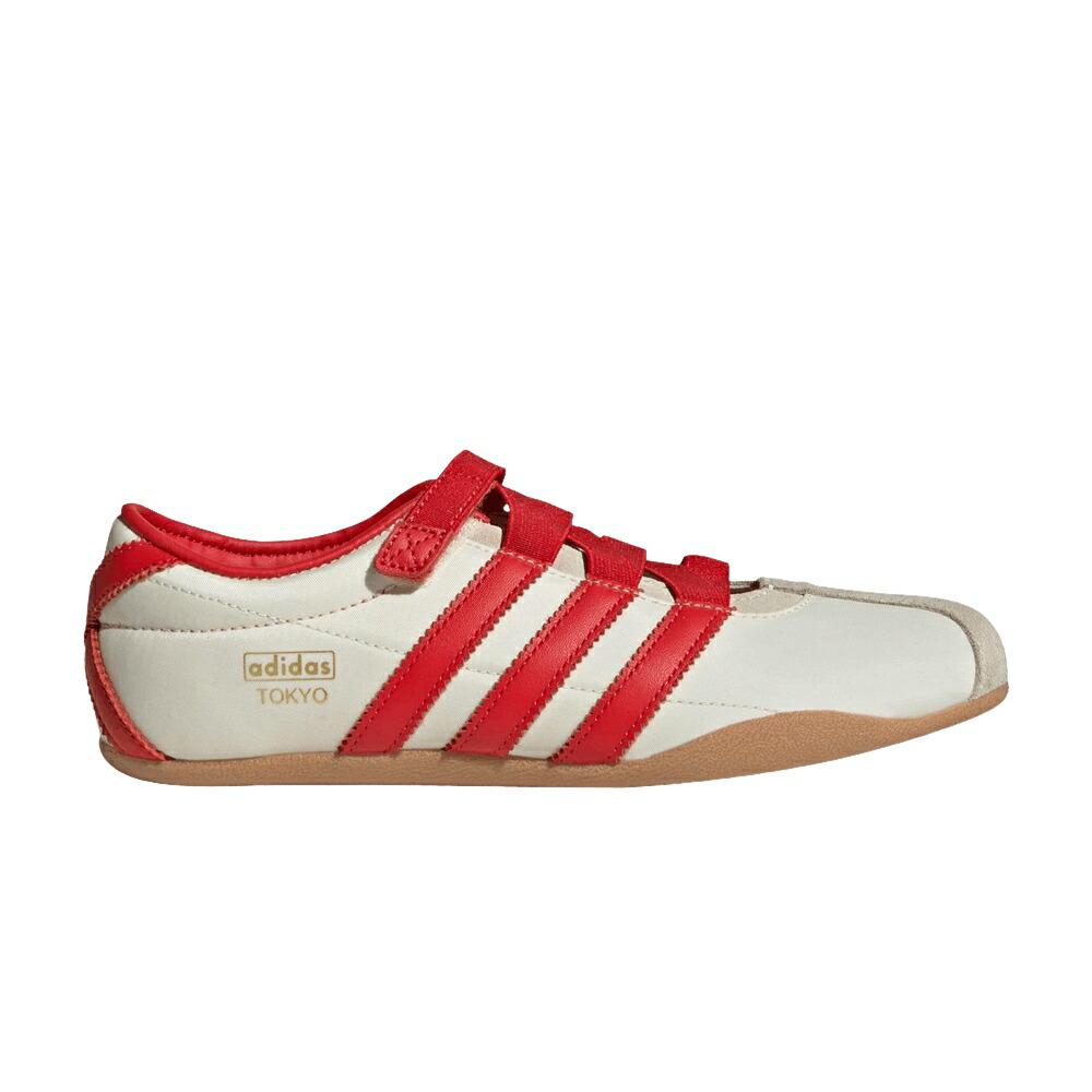 アディダス 白色 ホワイト 赤 レッド ゴールド クリーム 'CREAM METALLIC' スニーカー レディース ADIDAS WMNS TOKYO MARY JANE WHITE RED GOLD / CREAM WHITE RED GOLD METALLIC