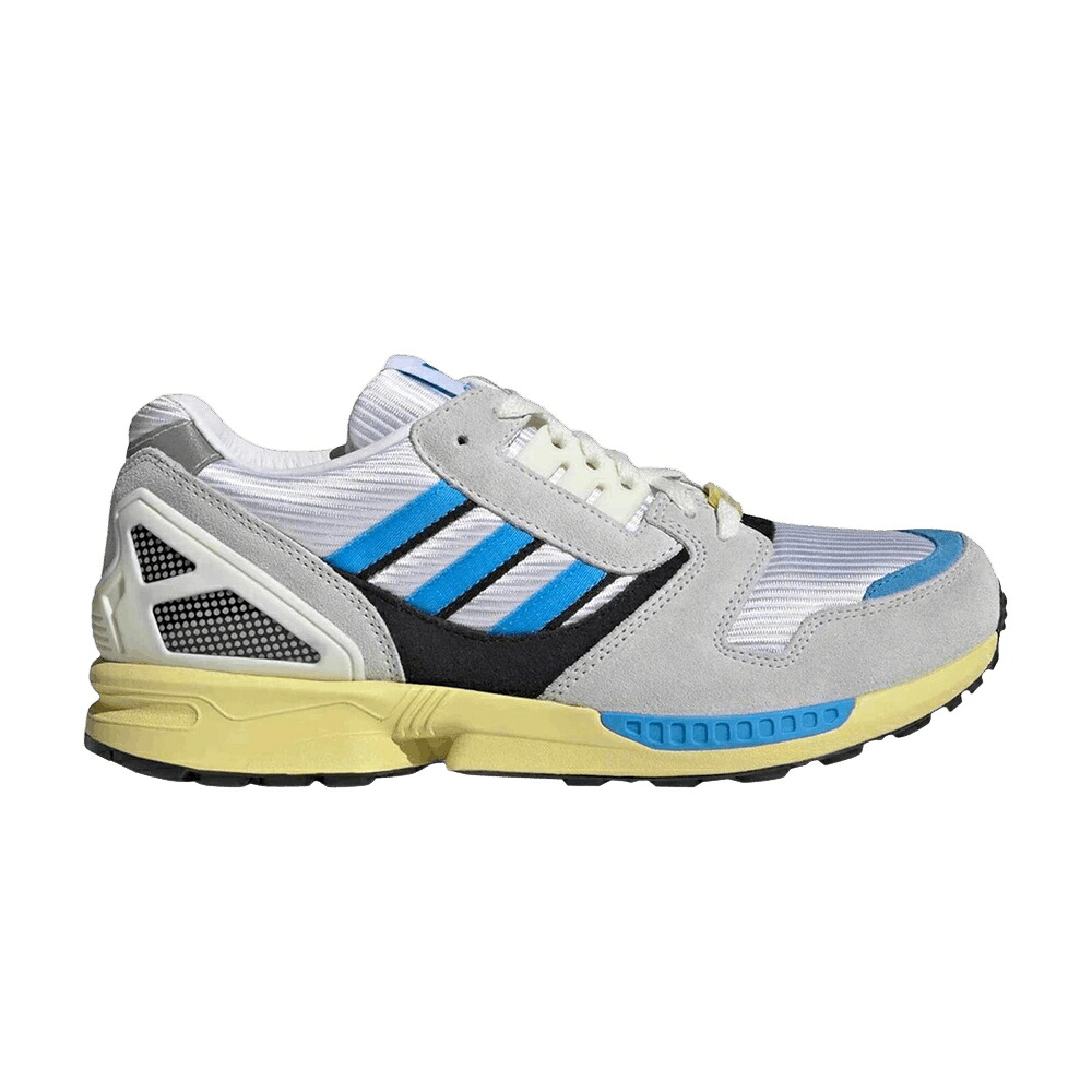アディダス 白いこと 白いこと 青緑色 \u0027MADE AQUAMARINE\u0027 スニーカー メンズ ADIDAS ZX 8000 IN GERMANY - LUCID / FOOTWEAR WHITE LUCID AQUAMARINE