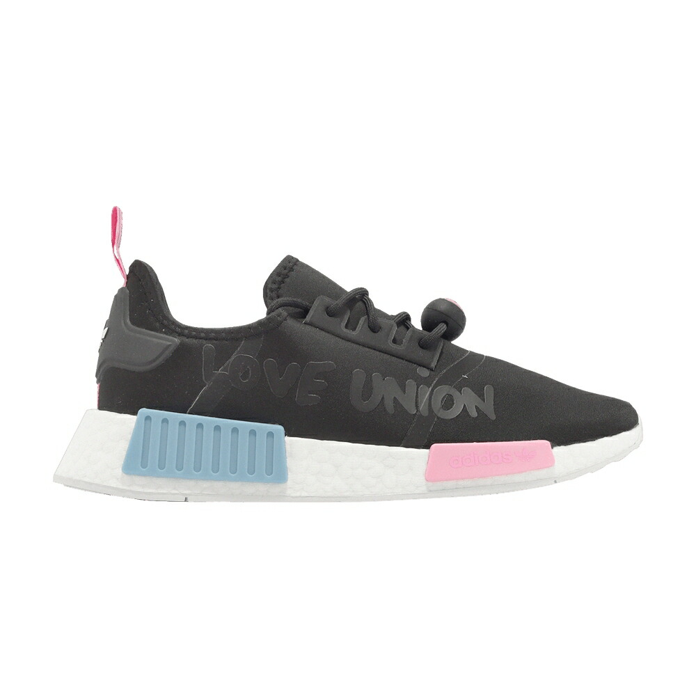アディダス 中核グループ 黒いこと 黒いこと 白いこと 白いこと NMD_R1 \u0027LOVE UNION\u0027 スニーカー メンズ ADIDAS ANDR SARAIVA X / CORE BLACK CLOUD WHITE CORE