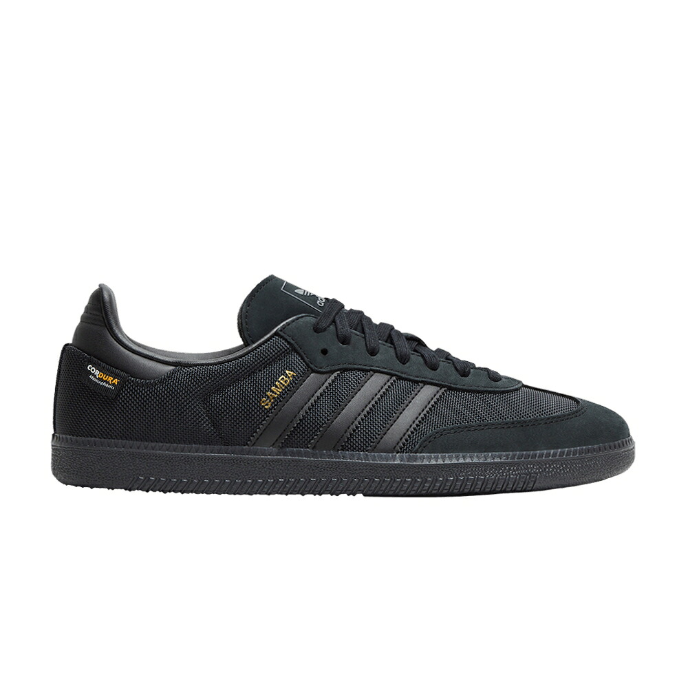 アディダス サンバ 黒色 ブラック コア カーボン 'CORDURA CARBON' スニーカー メンズ ADIDAS SAMBA OG PACK - BLACK / CORE BLACK CORE BLACK CARBON｜スニケス