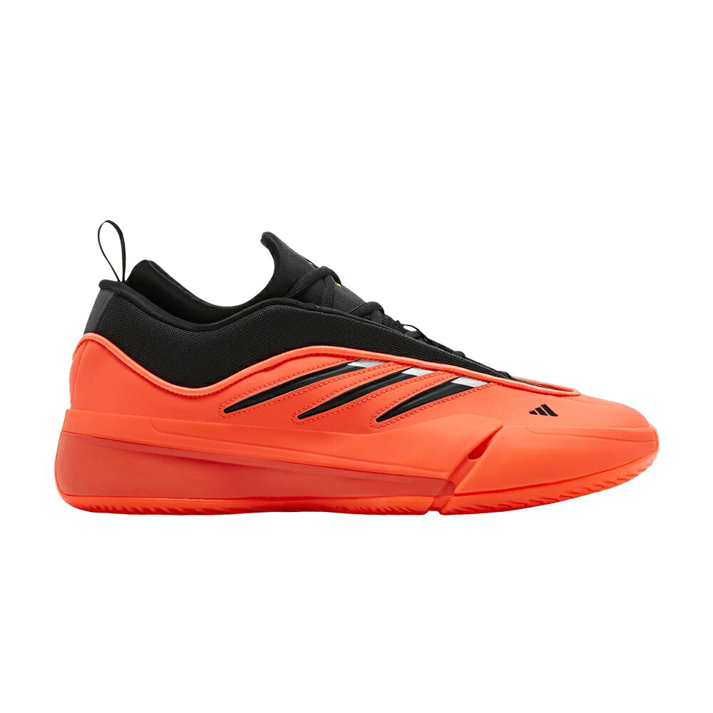 アディダス 赤 赤いこと 中核グループ 黒いこと 黒いこと \u0027SOLAR RED\u0027 スニーカー メンズ ADIDAS DAME 9 / SOLAR RED CORE BLACK LUCID LEMON