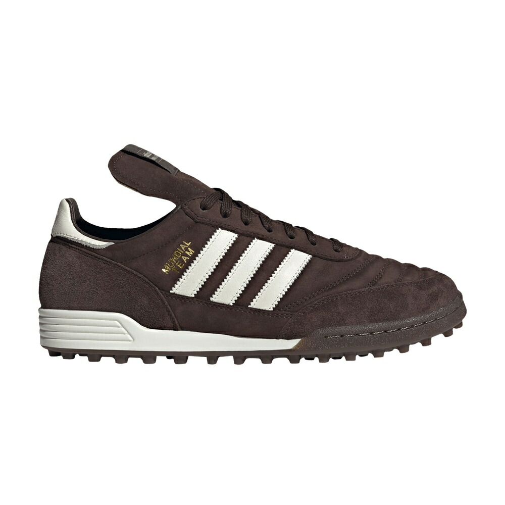 アディダス チーム 茶色 ブラウン 白色 ホワイト DARK BROWN スニーカー メンズ ADIDAS MUNDIAL TEAM / BROWN OFF WHITE DARK BROWN