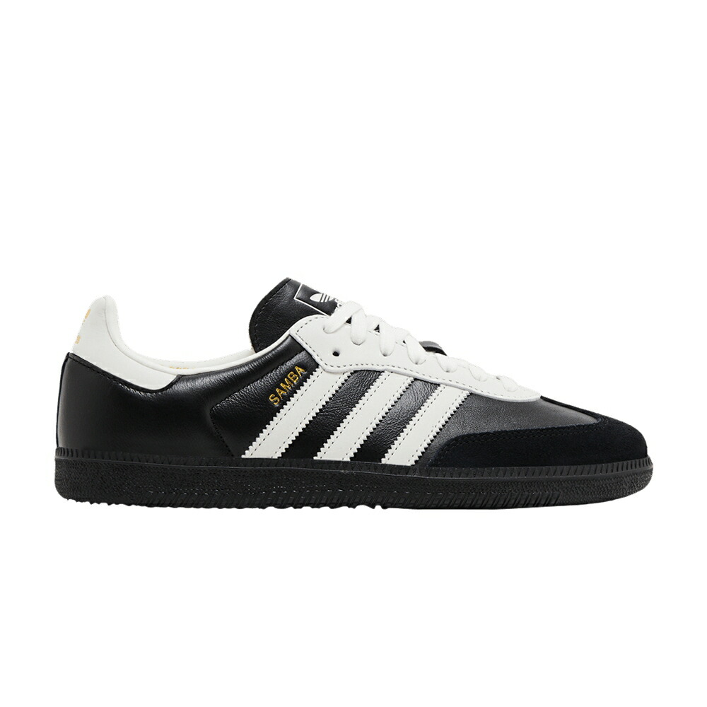 アディダス サンバ コア 黒色 ブラック 白色 ホワイト 75TH ANNIVERSARY スニーカー メンズ ADIDAS SAMBA OG / CORE BLACK CLOUD WHITE CORE