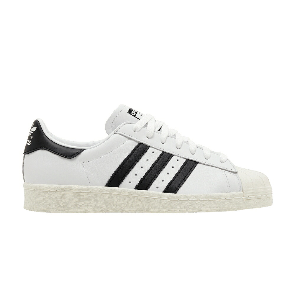 アディダス スーパースター 白色 ホワイト コア 黒色 ブラック 'WHITE BLACK' スニーカー メンズ ADIDAS SUPERSTAR 82 / CLOUD WHITE CORE BLACK OFF WHITE|スニケス
