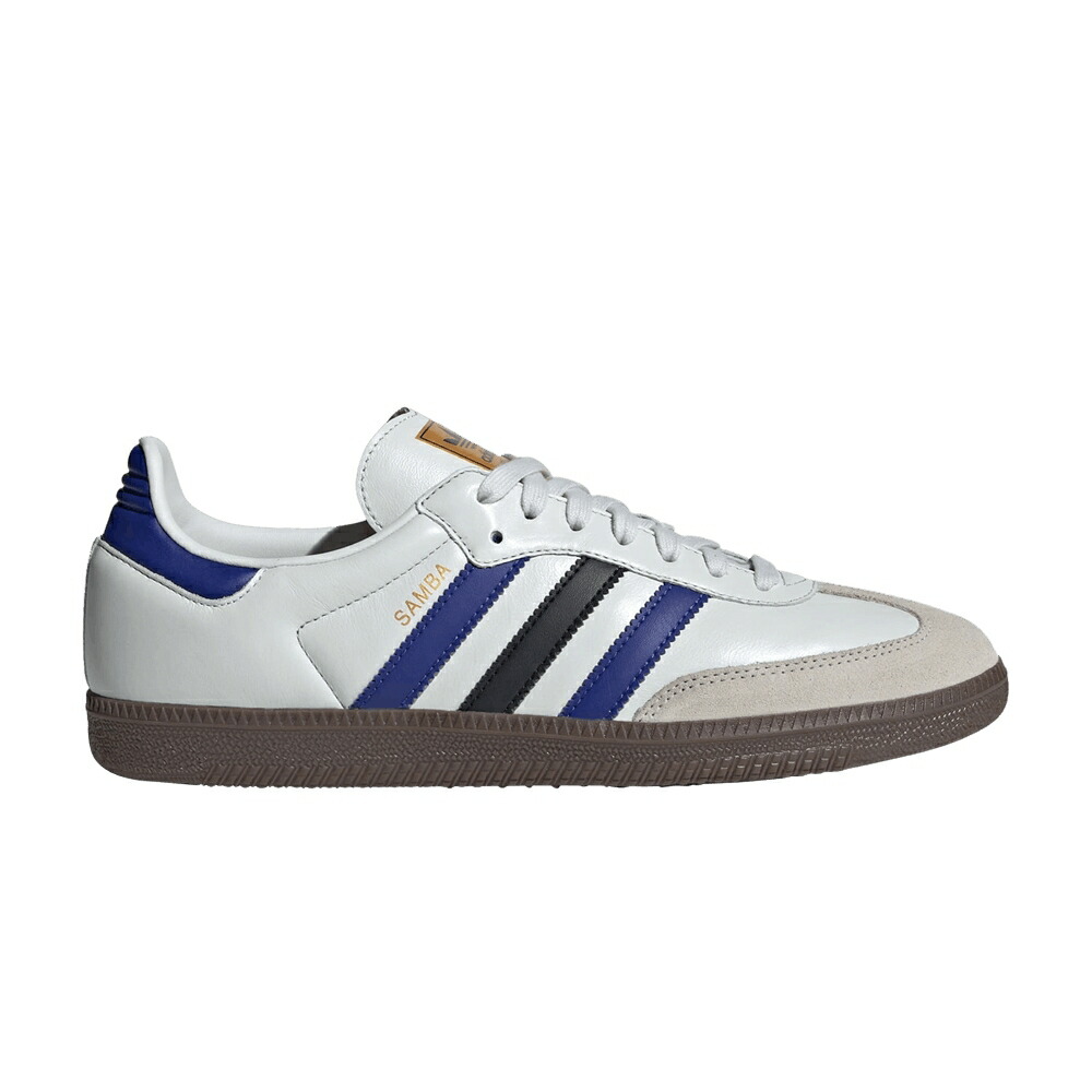 アディダス サンバ 白色 ホワイト 青色 ブルー WHITE BLUE スニーカー メンズ ADIDAS SAMBA OG ACTIVE / CRYSTAL WHITE ACTIVE BLUE MATTE