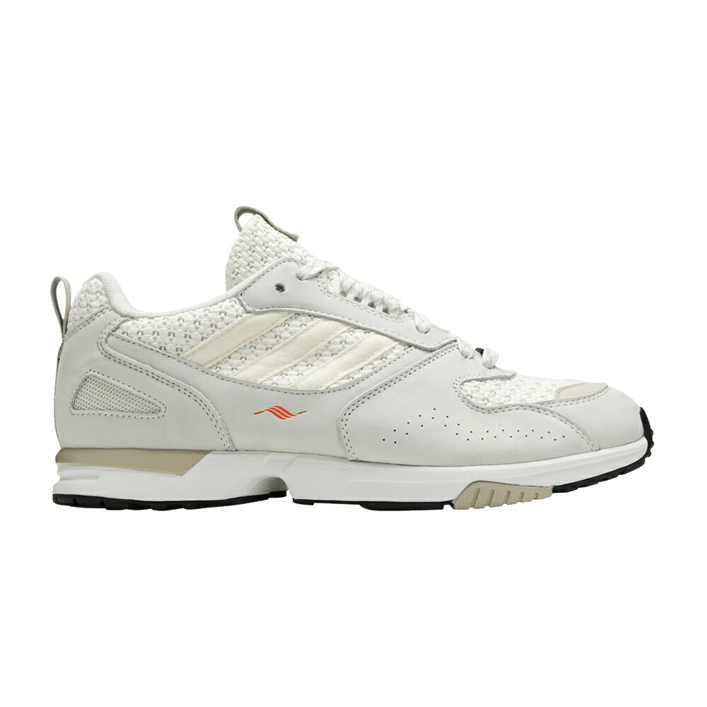 アディダス コア 白色 ホワイト ヘザー 'HANDCRAFTING' スニーカー メンズ ADIDAS SHELFLIFE X CONSORTIUM ZX 4000 / CORE WHITE CORE HEATHER CORE