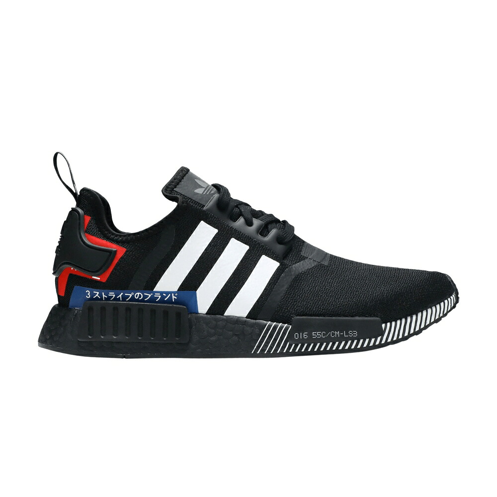 アディダス 中核グループ 黒いこと 黒いこと 白いこと 白いこと 青味 青み NMD_R1 \u0027JAPAN COLORBLOCK\u0027 スニーカー メンズ ADIDAS / CORE BLACK CLOUD WHITE LUSH BLUE