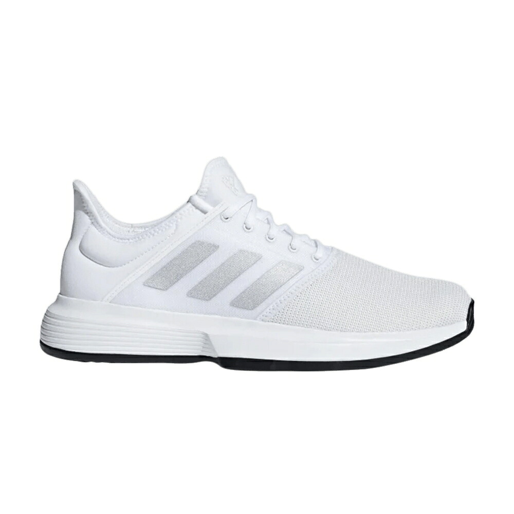 アディダス 白色 ホワイト 銀色 シルバー コア 'CLOUD WHITE' スニーカー メンズ ADIDAS GAMECOURT / CLOUD WHITE MATTE SILVER CORE