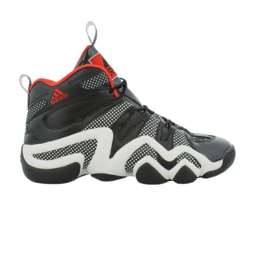 アディダス クレイジー 黒いこと 黒いこと 白いこと 白いこと \u0027BLACK SCARLET\u0027 スニーカー メンズ ADIDAS CRAZY 8 / BLACK FOOTWEAR WHITE LIGHT