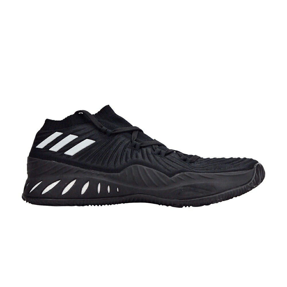 アディダス クレイジー 黒色 ブラック 白色 ホワイト 'BLACK' スニーカー メンズ ADIDAS CRAZY EXPLOSIVE 2017 PRIMEKNIT LOW / BLACK BLACK WHITE｜スニケス