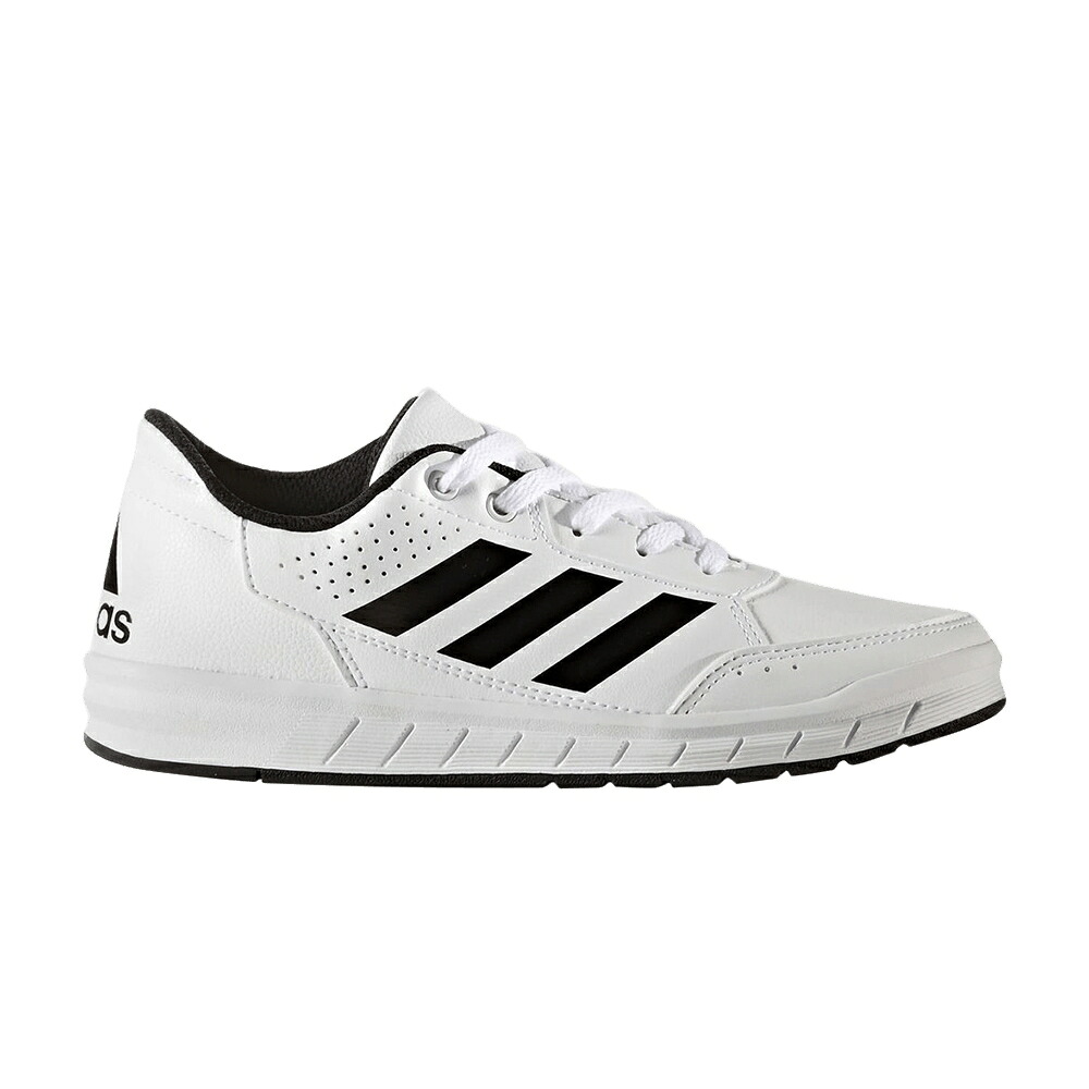 アディダス 白色 ホワイト 黒色 ブラック スニーカー メンズ ADIDAS ATLAS SPORT K / WHITE BLACK