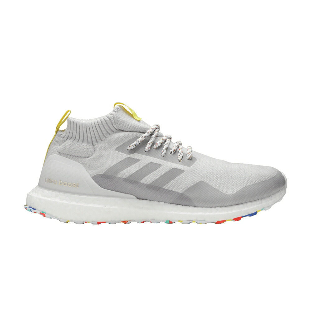 アディダス ミッド 白いこと 白いこと \u0027MULTICOLOR WHITE\u0027 スニーカー メンズ ADIDAS ULTRABOOST MID / WHITE MULTICOLOR WHITE