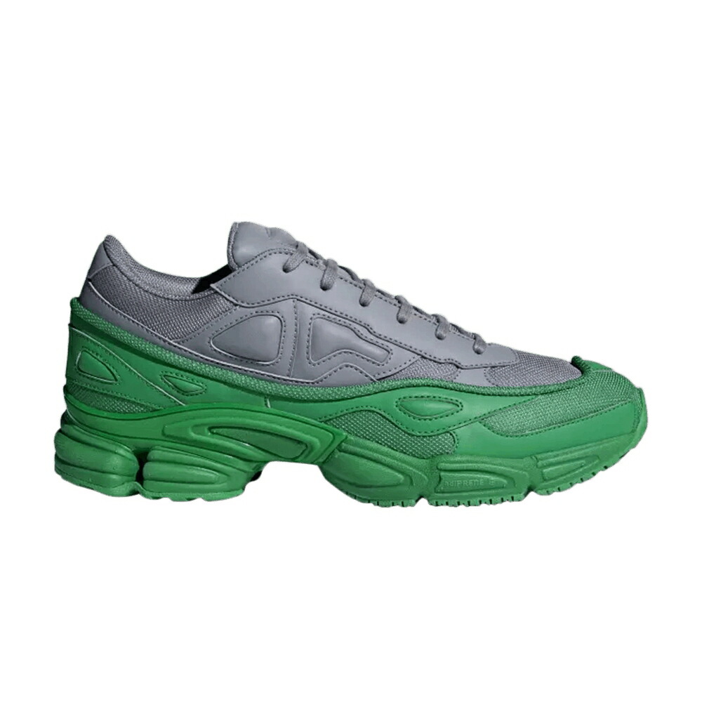 アディダス 緑 グリーン 灰色 グレー ラフシモンズ GREEN スニーカー メンズ ADIDAS RAF SIMONS X OZWEEGO / GREEN GREY GREY