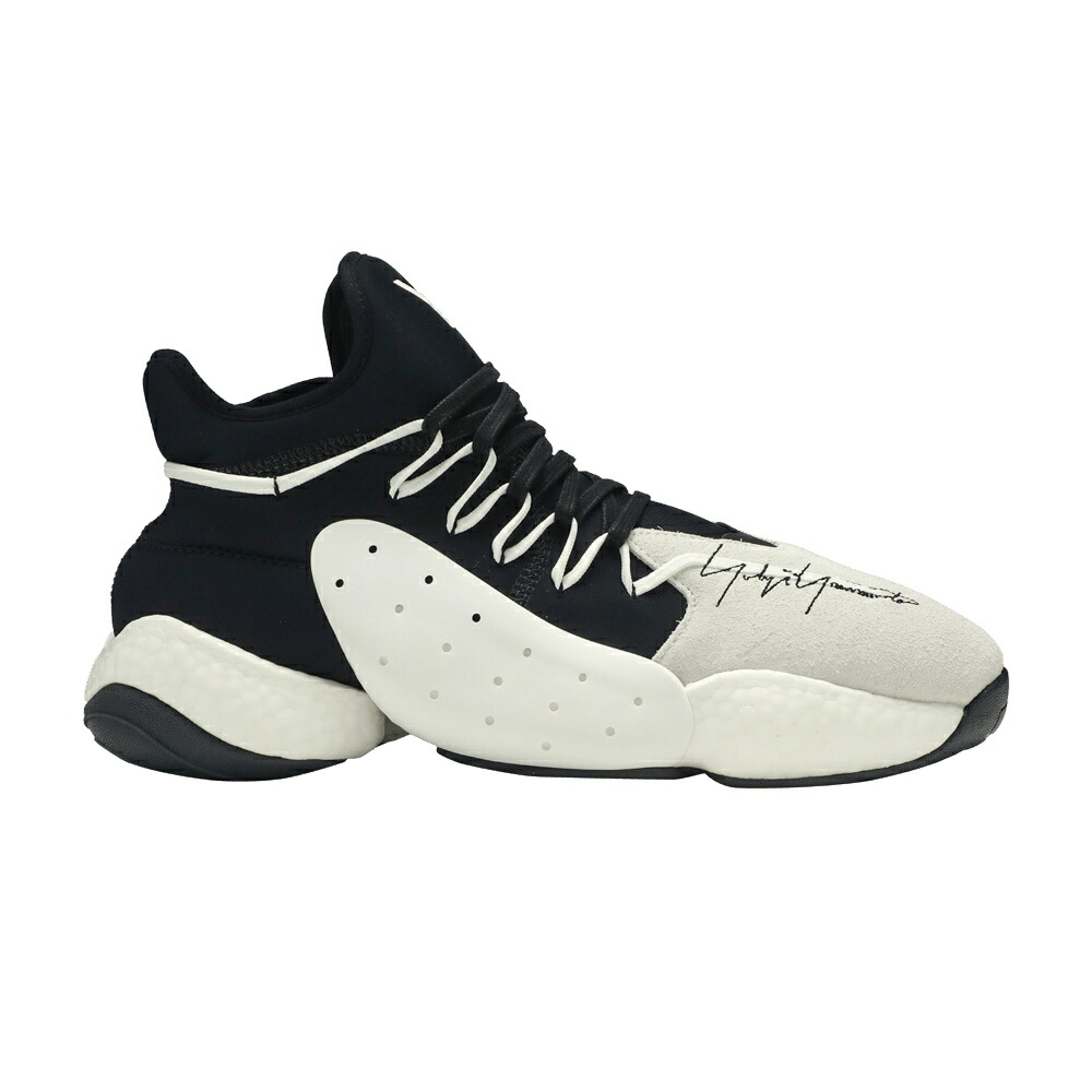 アディダス 白色 ホワイト 黒色 ブラック 'WHITE BLACK' スニーカー メンズ ADIDAS Y-3 BYW BBALL / WHITE BLACK