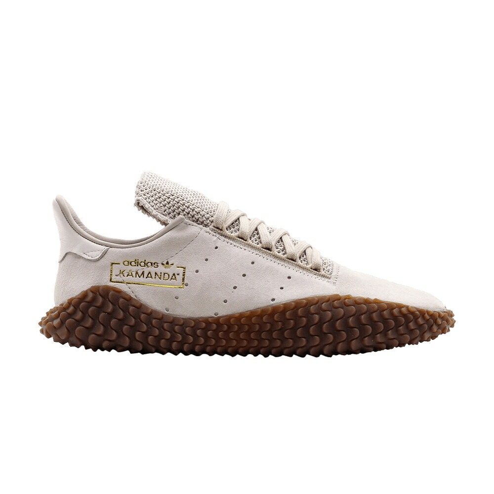 アディダス 茶色 ブラウン 白色 ホワイト BROWN PACK スニーカー メンズ ADIDAS KAMANDA / CLEAR BROWN CRYSTAL WHITE