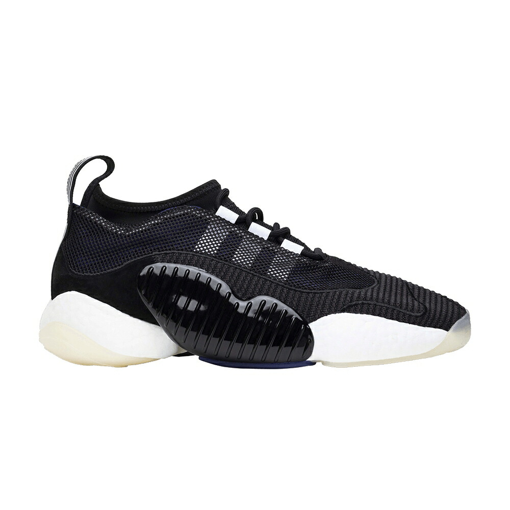 アディダス クレイジー コア 黒色 ブラック レアル 紫 パープル REAL PURPLE スニーカー メンズ ADIDAS CRAZY BYW II / CORE BLACK REAL PURPLE CLOUD