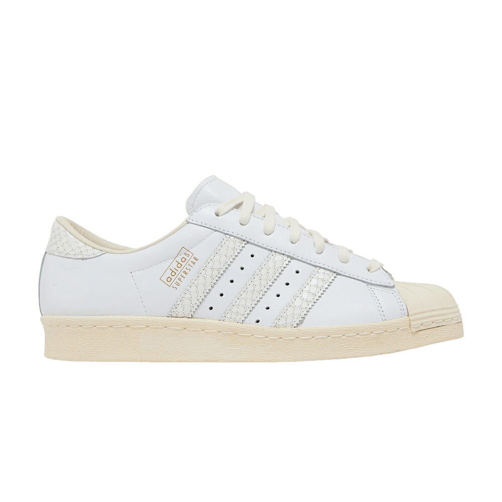 アディダス アンディフィーテッド スーパースター コア 白色 ホワイト 黒色 ブラック スニーカー メンズ ADIDAS UNDEFEATED X SUPERSTAR 80 / CORE WHITE CORE BLACK CORE WHITE|スニケス