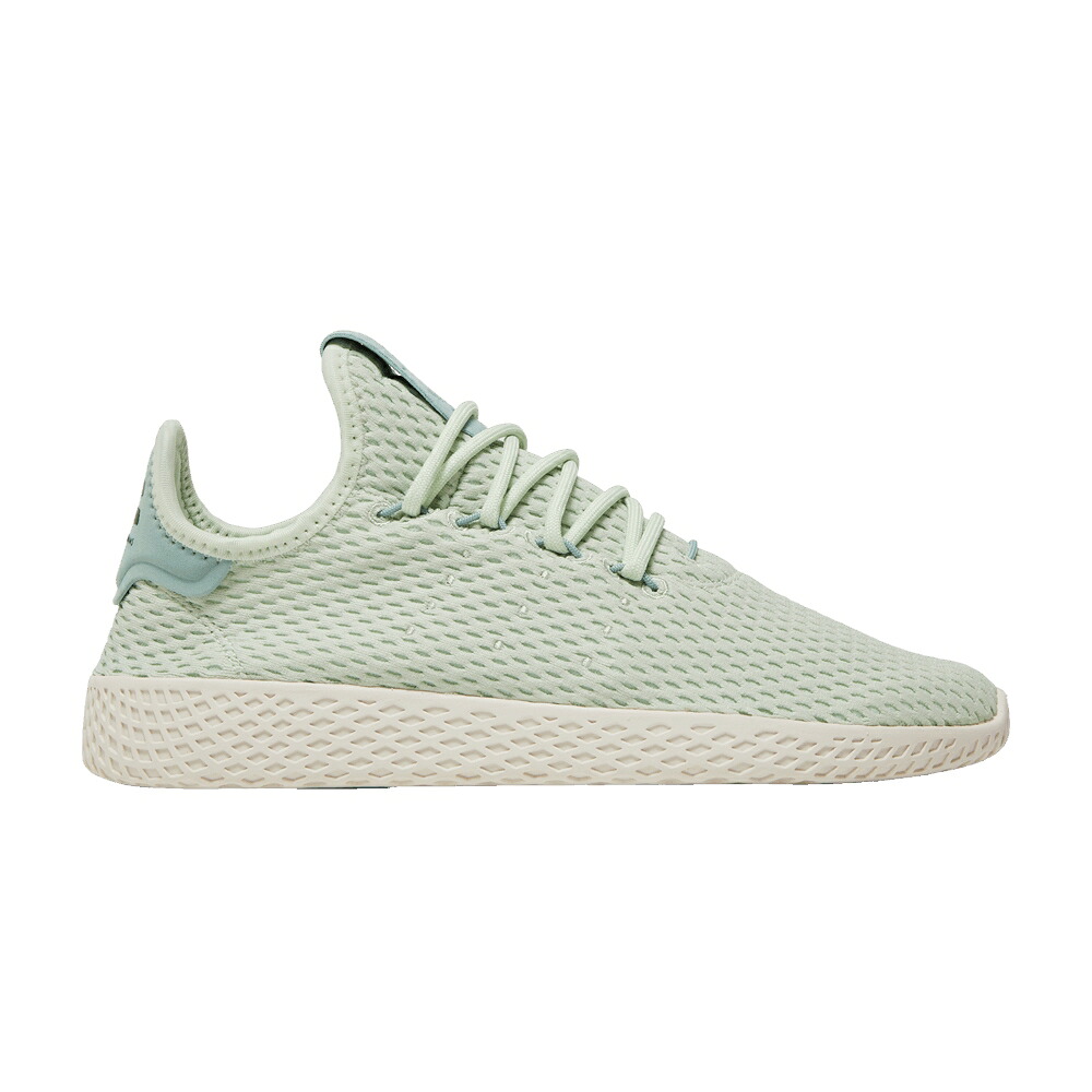 アディダス 庭球 \u0027LINEN GREEN\u0027 スニーカー メンズ ADIDAS PHARRELL WILLIAMS X TENNIS HU J / LINGRN LINGRN FTWWHT