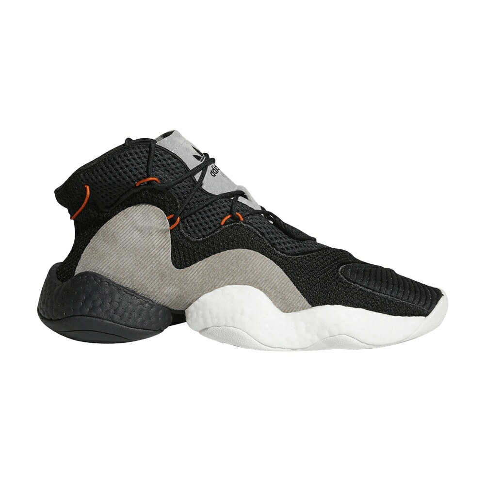 アディダス クレイジー コア 黒色 ブラック 橙 オレンジ 赤 レッド 'CARBON' スニーカー メンズ ADIDAS CRAZY BYW / CORE BLACK ORANGE HI RES RED