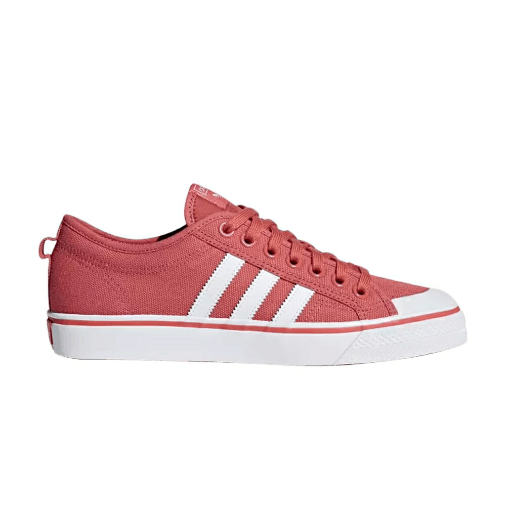 アディダス オリジナルス 白色 ホワイト スニーカー メンズ ADIDAS ORIGINALS NIZZA LO / TRACE SCARLET CLOUD WHITE CLOUD｜スニケス 63,415円