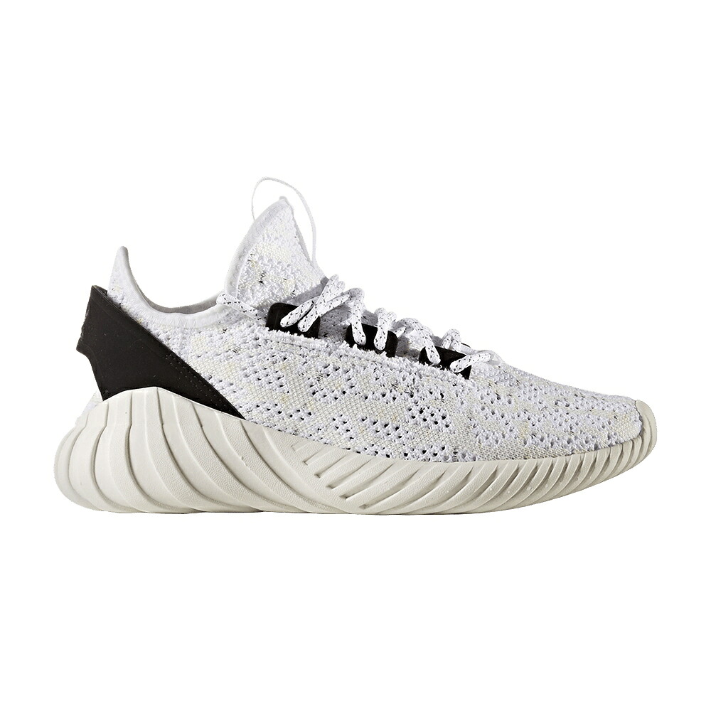 アディダス チューブラ 白色 ホワイト スニーカー メンズ ADIDAS TUBULAR DOOM SOCK PRIMEKNIT J / WHITE WHITE WHITE|スニケス