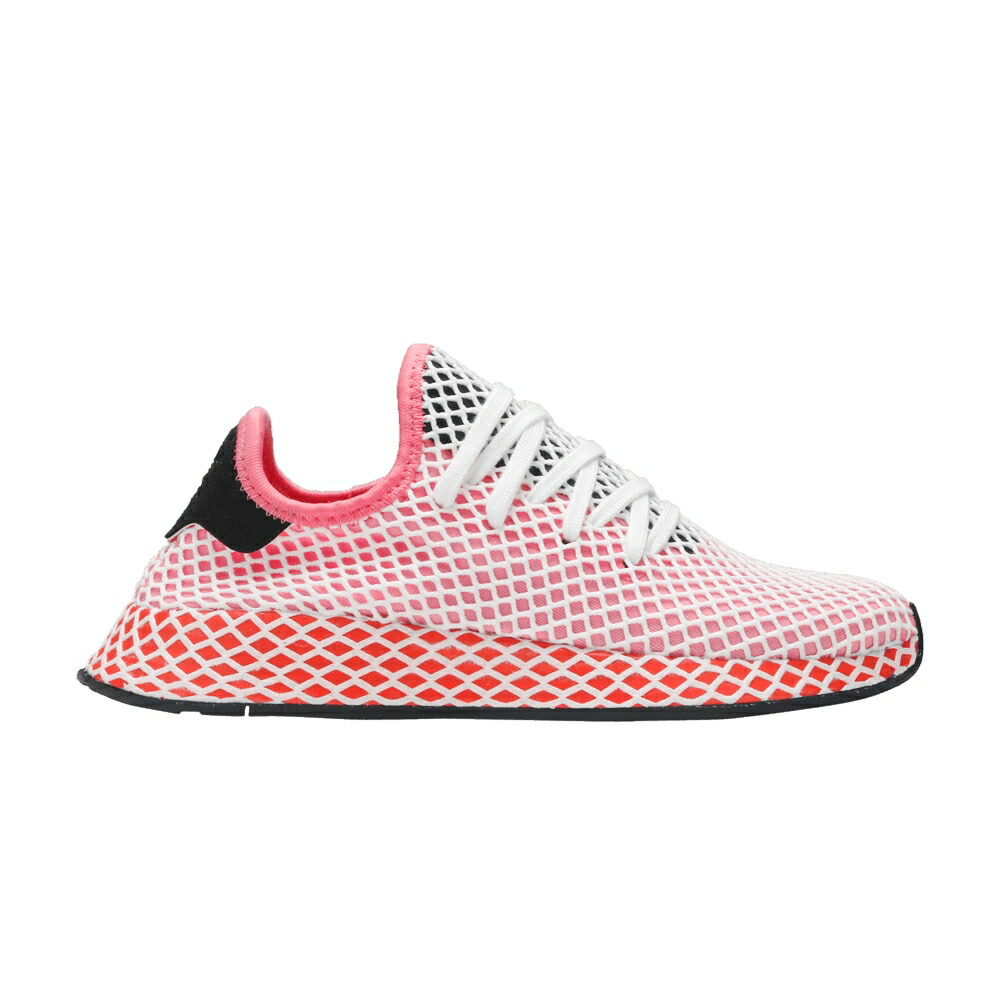 アディダス ピンク コア 黒色 ブラック ローズ 'BLACK ROSE' スニーカー レディース ADIDAS WMNS DEERUPT PINK / CORE BLACK PINK ROSE