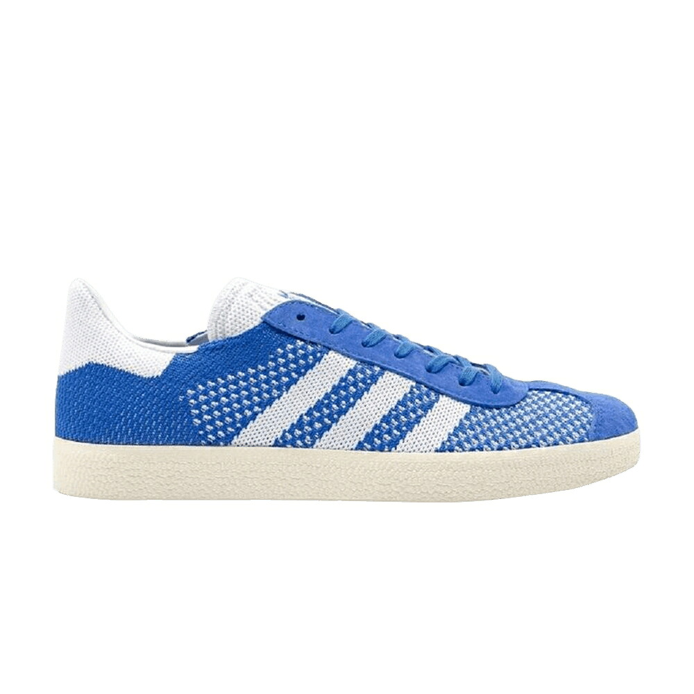 アディダス ガゼル 青み 青色 白いこと 白いこと \u0027BLUE\u0027 スニーカー メンズ ADIDAS GAZELLE PRIMEKNIT / BLUE FOOTWEAR WHITE CHALK WHITE