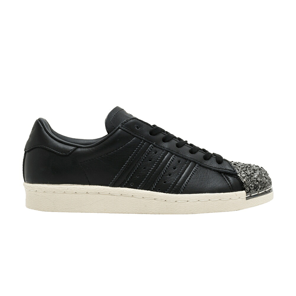 アディダス スーパースター コア 黒色 ブラック 白色 ホワイト スニーカー レディース ADIDAS WMNS SUPERSTAR 80S 3D / CORE BLACK CORE BLACK OFF WHITE|スニケス