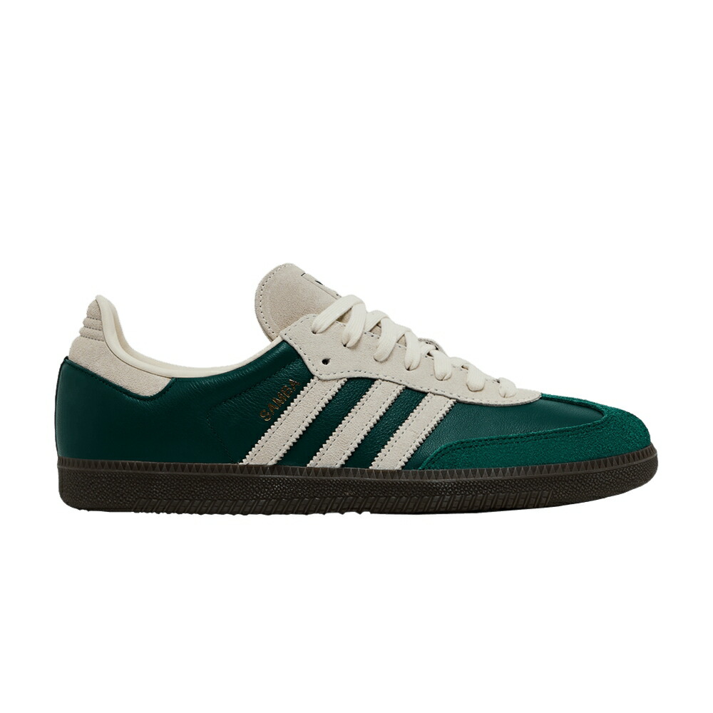 アディダス サンバ 緑 グリーン クリーム 白色 ホワイト COLLEGIATE CREAM スニーカー メンズ ADIDAS SAMBA OG GREEN / COLLEGIATE GREEN CREAM WHITE GUM