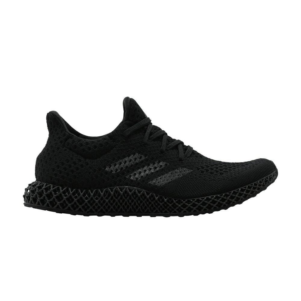 アディダス メンズ コア 黒色 ブラック カーボン MEN BLACK CARBON スニーカー ADIDAS FUTURECRAFT 4D / CORE BLACK CARBON CORE BLACK