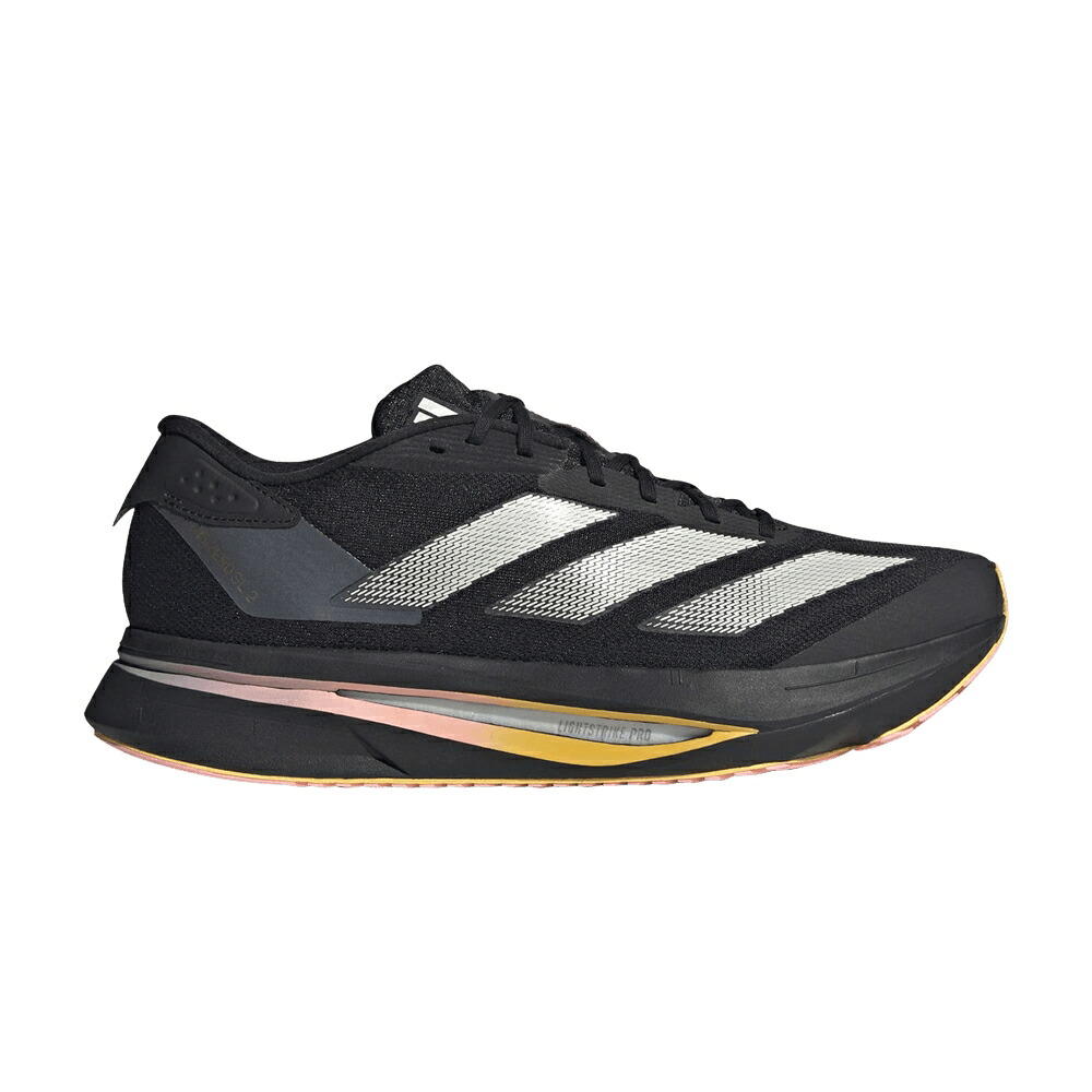 アディダス アディゼロ コア 黒色 ブラック ゼロ '2024 PACK' スニーカー メンズ ADIDAS ADIZERO SL2 ATHLETE / CORE BLACK ZERO METALLIC SPARK|スニケス
