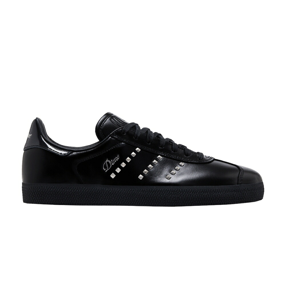 アディダス ガゼル しろがね色 しろがね色 中核グループ 黒いこと 黒いこと \u0027BLACK STUDS\u0027 スニーカー メンズ ADIDAS DIME X GAZELLE ADV SILVER METALLIC / CORE BLACK SILVER METALLIC