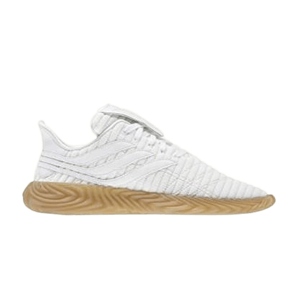 アディダス 白色 ホワイト 'WHITE GUM' スニーカー メンズ ADIDAS SOBAKOV / FOOTWEAR WHITE FOOTWEAR WHITE
