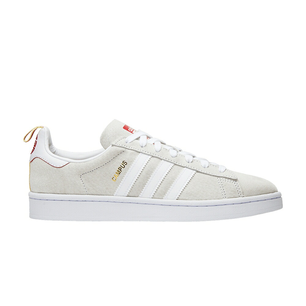 アディダス キャンパス 白色 ホワイト 赤 レッド ''CHINESE YEAR' スニーカー メンズ ADIDAS CAMPUS NEW / WHITE RED