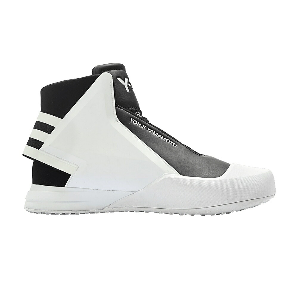 アディダス バスケットボール テック 白色 ホワイト 黒色 ブラック スニーカー メンズ ADIDAS Y-3 BASKETBALL TECH / WHITE BLACK